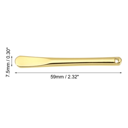 4 Stück Make-up Spatel Mini Löffel für Gesichtskosmetik 2,32"x0,30" - Bild 4 von 10