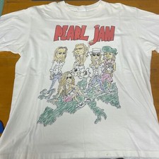 Vintage Pearl Jam World Jam Tour Shirt Large Rare 90s Grunge
