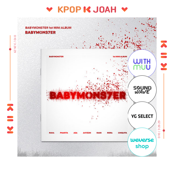 BABYMONSTER 1st Mini Album [BABYMONS7ER] (PHOTOBOOK VER