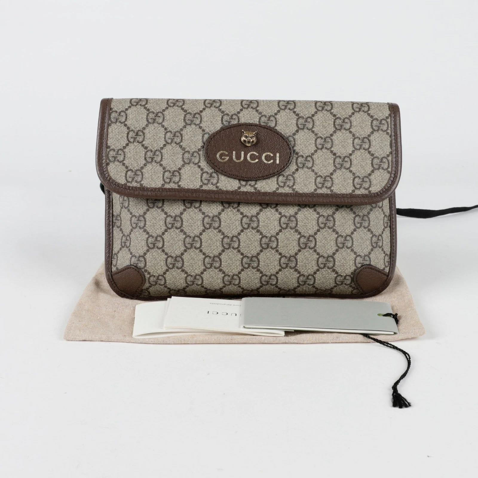 Gucci 493930 GG Supreme Neo sac ceinture vintage 115517807