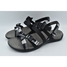 Merrell Womens Size 11 District 3 Black Backstrap Sandals Shoes