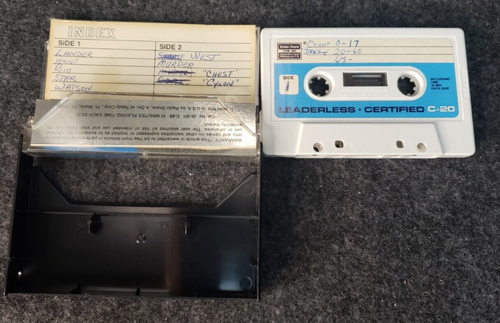 Vic-20 Games on Radio Shack TRS-80 C-20 Tape #1 (C20B5) - Picture 4 of 6
