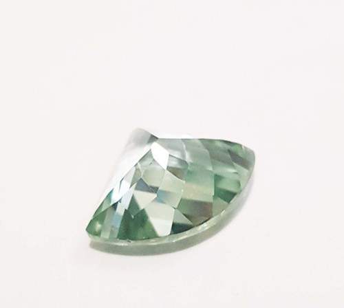 Zafiro natural azul verdoso de 9,70 quilates forma elegante regalo extra piedras preciosas sueltas - Imagen 7 de 7