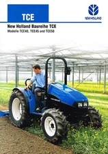 New Holland Series TCE, Orig. Brochure 2000