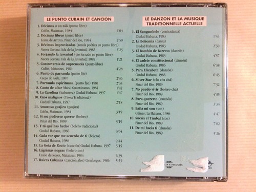 RARE COFFRET 2 CD / RETROSPECTIVE OFFICIELLE DES MUSIQUES CUBAINES VOL 2 / TBE - Photo 2 sur 2