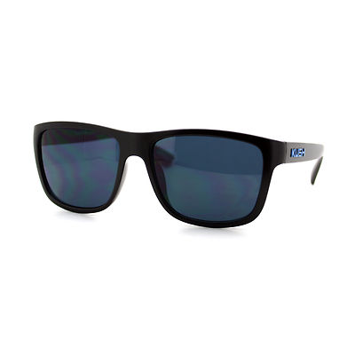 KUSH Sunglasses Square Rectangular Black Frame Unisex Dark Lens