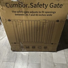 Cumbor Safety Gate 29.7 - 46 White