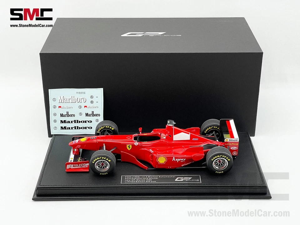 Ferrari F1 #3 F300 Михаэль Шумахер Италия победитель 1998 + этикетка 1:18 GP реплики - Изображение 3 из 4