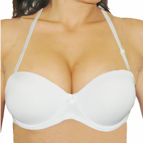 Nuovissimo reggiseno push up Wonderbra cablato invisibile senza spalline varie dimensioni BCD - Foto 34 di 40