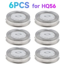 6Pack HQ56 Replacement Shaver Heads for Philips Norelco HQ3 HQ4 HQ55 HQ56 HQ6