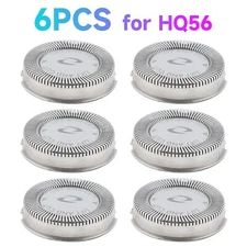6Pack HQ56 Replacement Shaver Heads for Philips Norelco HQ3 HQ4 HQ55 HQ56 HQ6