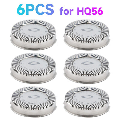 6Pack HQ56 Replacement Shaver Heads Perfect for Philips Norelco HQ3 HQ4 HQ55 HQ5
