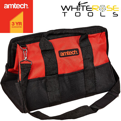 Amtech Werkzeug Aufbewahrungstasche Reisetasche 22 Taschen Bauunternehmer Hartschale Tragetasche