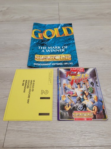 Amiga Final Fight boxed with manual - Picture 8 of 16