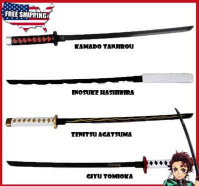 16" Demon Slayer Kimetsu no Yaiba Tanjiro Kamado Blade Sword Toy