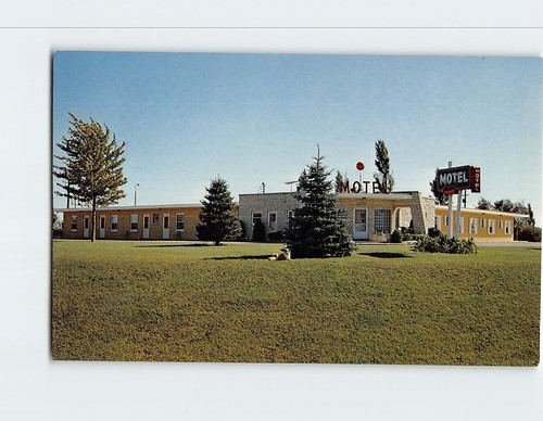 Postkarte Wandrei's Country Aire Motel Randolph Wisconsin USA