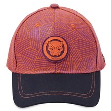 Disney Parks Marvel Wakanda Forever Black Panther Logo Baseball Cap Kids Youth 