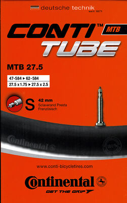 Continental MTB 27,5 (650B) Schlauch 27.5 Zoll SV (47/62-584) SV 42mm