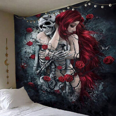 Large Natural Animals Tapestry Wolf Wall Hanging Bedspread Backdrop Bedroom Gift