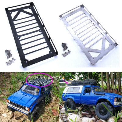 For WPL C24 1/16 RC Car Metal Roof Luggage Carrier Rack Upgrade Part