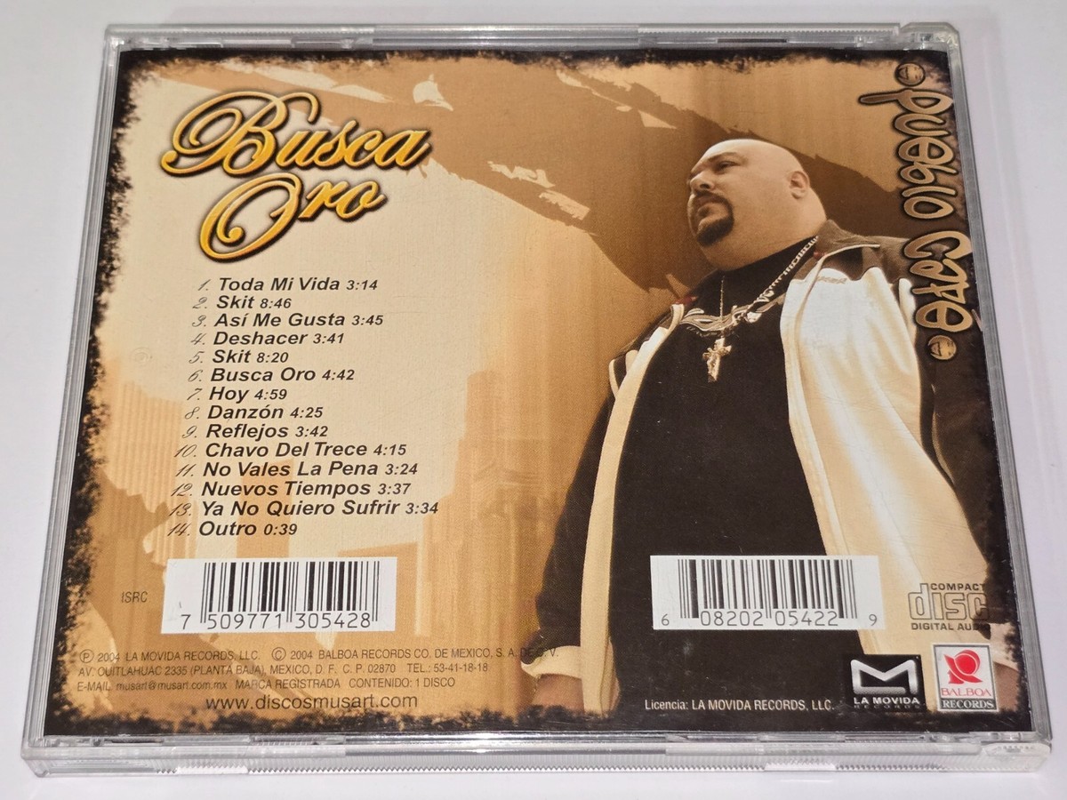 PUEBLO CAFE BUSCA ORO CD RAP BROWNTOWN LOOTERS G FUNK LATINO