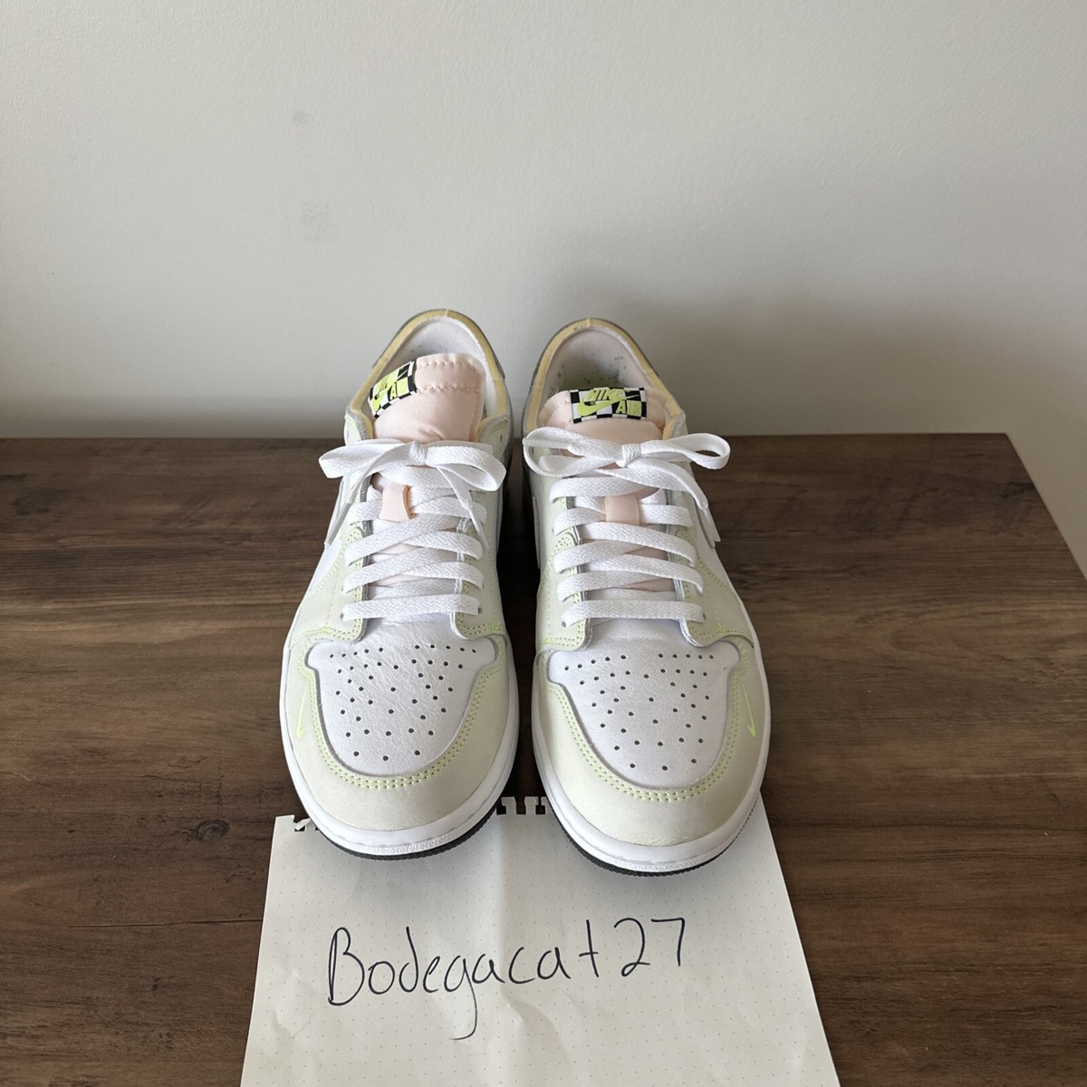 Size 10 Air Jordan OG Low Ghost Green 195239353437|