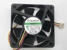 SUNON 6015 KDE2406PHV1-A DC24V 1.7W 6CM 3-Pin Inverter Cooling Fan