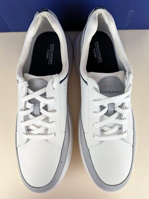 Rockport Truflex Cayden Lace Up Sneakers Mens 12 M White  display picture 3