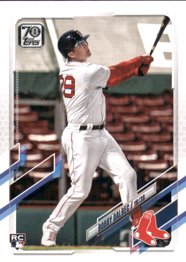 2021 Topps #26 BOBBY DALBEC ROOKIE CARD RC! RED SOX!