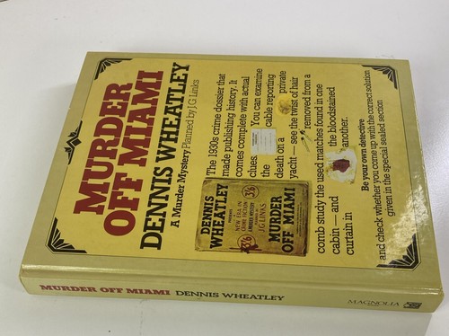 Murder off Miami by Dennis Wheatley (1986, Hardcover, Reprint) - Picture 8 of 9