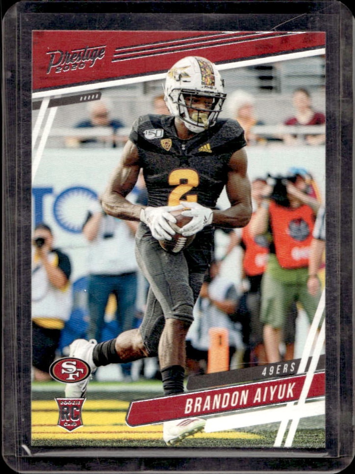 2020 Prestige Brandon Aiyuk Rookie RC #211 49ers
