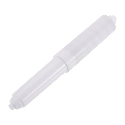 Porte-rouleau de papier toilette 12-15,5 cm en PP à ressort blanc pour - Photo 1/4