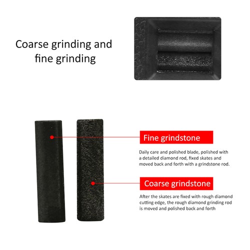 (Black)Hockey Skate Sharpener Ice Skate Shoes Grinding Conditioner Edge FA - Bild 18 von 22