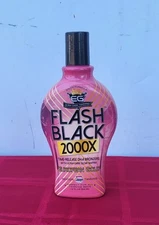 NEW European Gold Flash Black 2000X Indoor Tanning Lotion - 12 fl oz