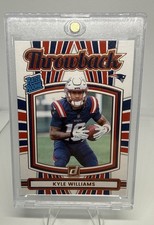 2025 Panini Donruss - Rated Rookies Throwbacks Kyle Williams #48 (RC)