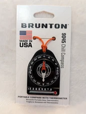 Brunton Tag-Along 9045 Chill Compass w/ thermometer nwt 