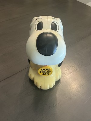 Vintage Barking Dog Pet Snack/Cookie Jar • Works • AA Batteries