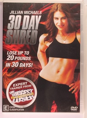 Jillian Michaels 30 Day Shred (DVD 2008)