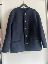 Mint condition Giesswein costume jacket/janker blue pure new wool size 56 NP &euro;329