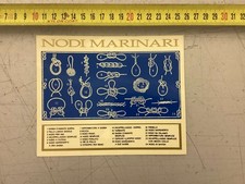 adesivo nodi marinari vintage NOS auto moto ciclomotore vespa lambretta epoca 