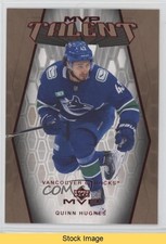 2023-24 Upper Deck MVP 20th Anniversary MVP Talent Quinn Hughes #MT-92 READ uk2
