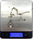 925 Sterling Silver 18" CZ Claddagh Necklace w/ 1.75" Mixed Metals Extender 4.3g — photo 4