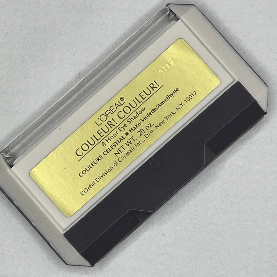 Vintage L'Oreal Couleur Celestial 8 Hour Blendable Eye Shadow - Haze + Violette - Image 2 of 2