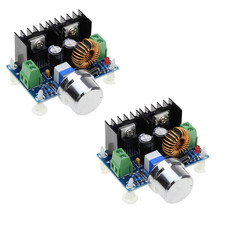 2Pcs XL4016 DC-DC 4-40V to 1.25-36V Step down Buck Converter Power Supply Module
