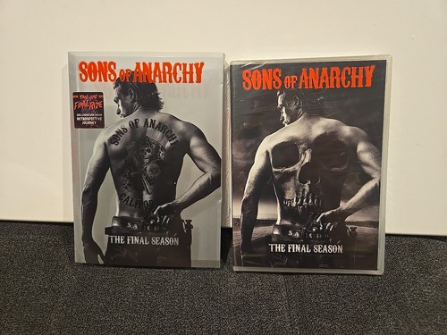 New And Sealed Sons of Anarchy - The Final Season (DVD, 2014) With Outer Sleeve - Picture 1 of 8