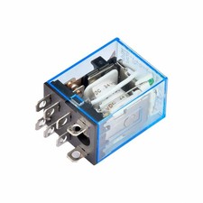 General-Purpose DPDT Relay, 8-Pin, 10A, Coil Voltage 12V 24V 110V 220V