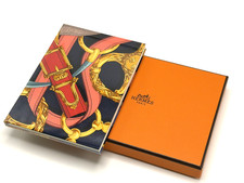 HERMES Notebook stationery Silk Note Navy NEW from JAPAN GINZA