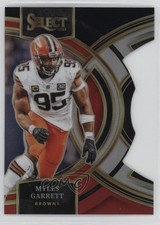 2023 Panini Select Premier Level Black & Red Prizm Die-Cut Myles Garrett 0jk3