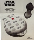 DISNEY Uncanny Brands Star Wars Death Star Mini Waffle Maker NEW nonstick plates