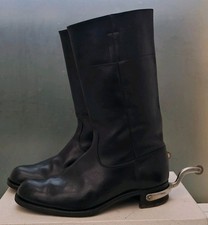 English Militaria Officers Dress Wellington Boots With Spurs VTG 1937. Size 10